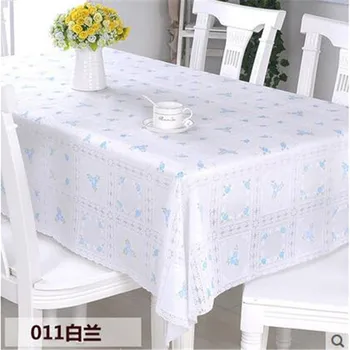 

Pastoral Cotton & Linen Table Cloth Dandelion Printed Rectangular Table Cover Lace Edge Tablecloth for Wedding Hot Sale
