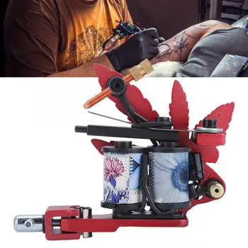 

Microblading Machine Professional V-shape Alloy Tattoo Machine Coils Liner Shader Tattoo Gun Permanent Make Up Machine