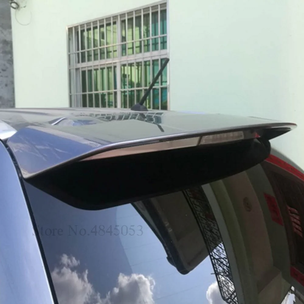 Черный спойлер для Mitsubishi Outlander 2013 по 2018 АБС пластик без краски Праймер задний