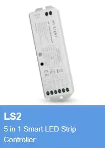 FUT089 FUT090 8-зоны пульт дистанционного управления LS1 LS2 5 в 1 4 в 1 умный контроллер для RGB/RGBW/CCT одиночный Цвет Светодиодные ленты светильник лента - Цвет: LS2 controller