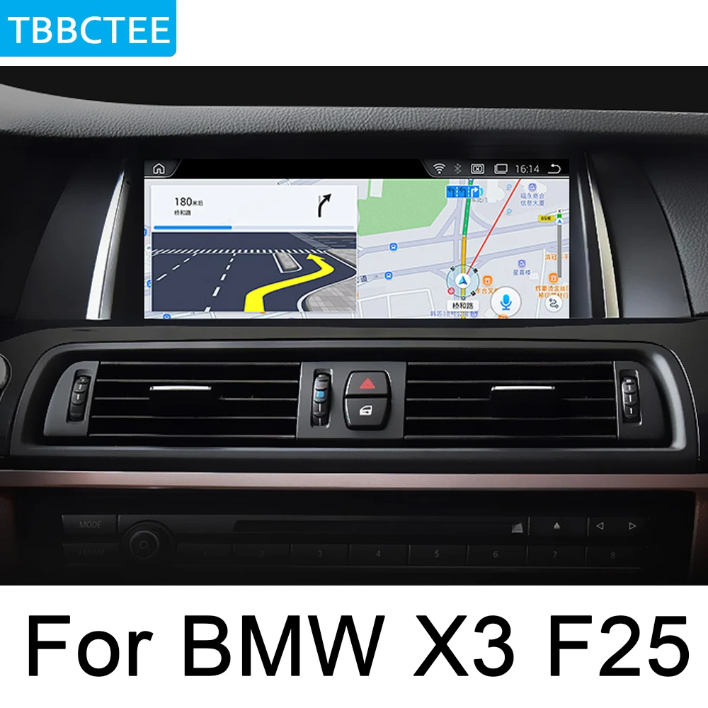 

For BMW X3 F25 2014~2017 NBT Android gps navigation Multimedia player IPS HD Screen Stereo car original Style Autoradio