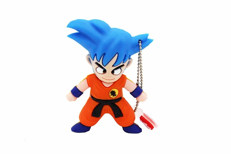 JASTER goku модель флешки 4 Гб 64 ГБ 16 ГБ 32 ГБ мультфильм Dragon Ball usb флеш-накопитель usb 3,0 Милый U диск Брелок карта памяти подарок