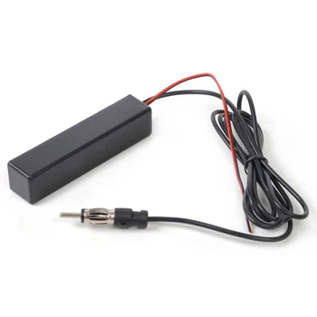 

DWCX Universal Car Electronic Stereo Radio AM FM Hidden Amplified Antenna Kit for Boat Truck ATV Vehicle Truck Fast Shiping