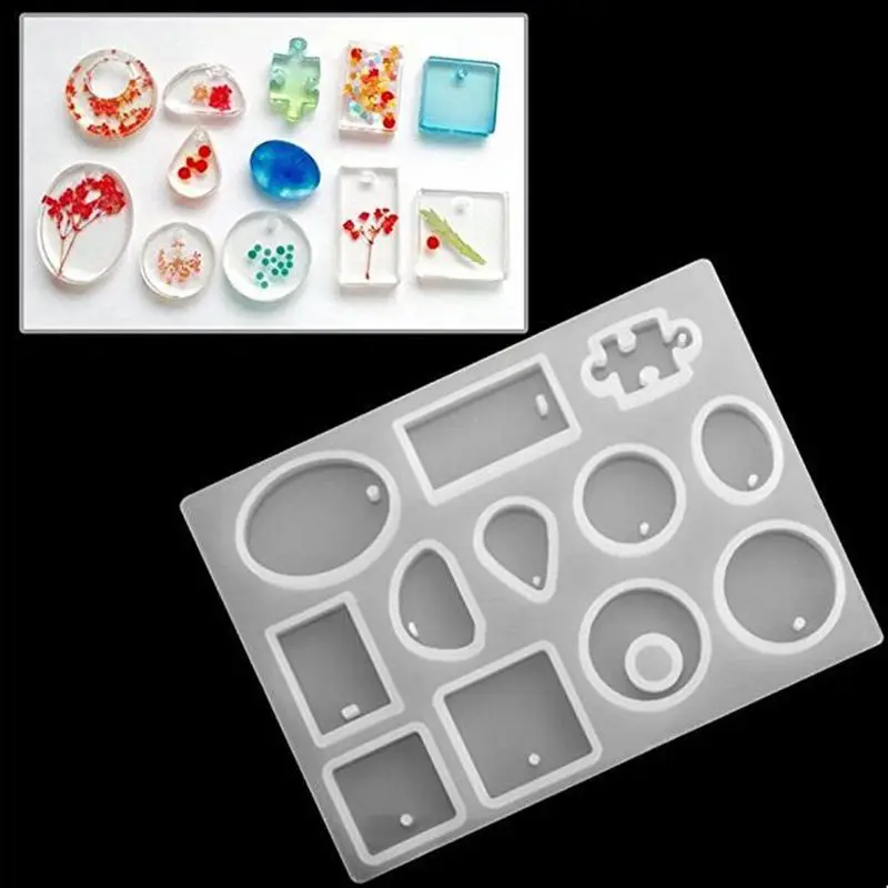 Resin Casting Molds and Tools Set, Include 11 Pack Jewelry Casting