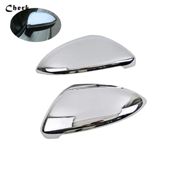 

For VW Volkswagen Touran 2016 2017 ABS Chrome Rearview Mirror Cover Trim Car accessories 2pcs