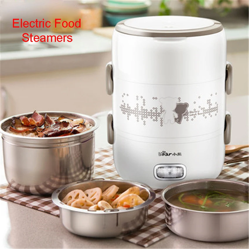 

DFH-S2358 220V Electric Food Steamer Multifunctional Household Three Layers 304 Stainless Steel Split Hot Pot Mini Steamer 2L