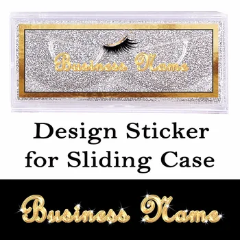

Design and Print Transparent Stickers for Sliding Case Rectangle Clear Sticker on the Top of Cover