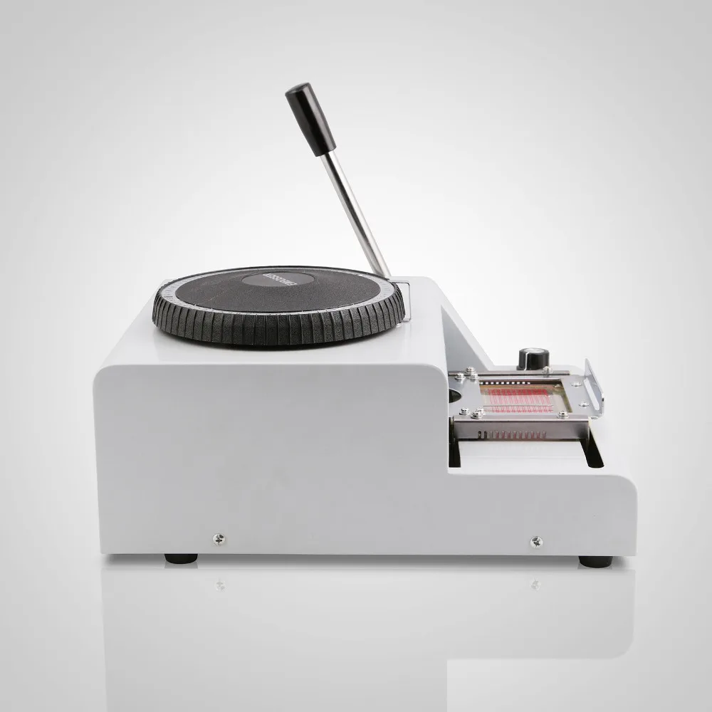 

Digital hot stamping +72 characters manual hot stamping machine PVC card leather first