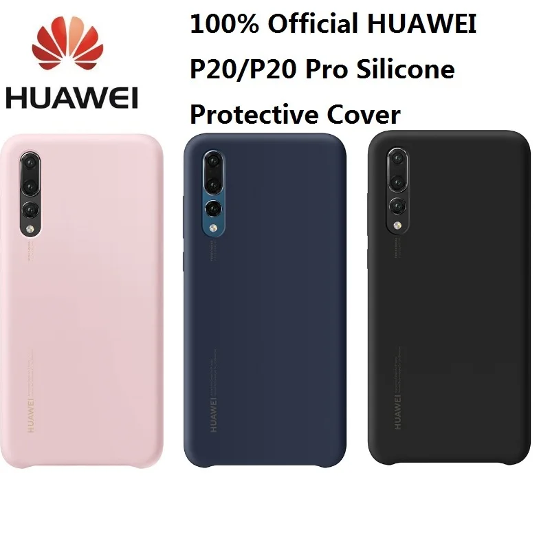 Официальный huawei P20 Pro Чехол, мягкий жидкий силикон, встроенный корпус из микрофибры для huawei P20, силиконовый защитный чехол