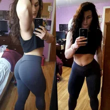 Женские спортивные Леггинсы, сексуальные дырявые штаны для бега в пупок, спортивная одежда для спортзала, колготки для фитнеса, компрессионные колготки, пуш-ап, подчеркивающие бедра леггинсы