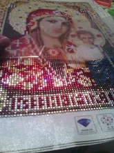 HEIßE NEUE Bild Von Strass Runde Diamant Stickerei Religion Malerei Diamant Mosaik Muster Perlen Stickerei Kit Beadwork