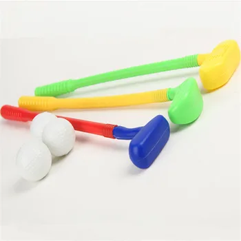 

Children Kids Golf Club Toys Mini Golf Game Sports For Baby Grasping Ability Developing 3 Golf Clubs + 3 Golf Ball Toy