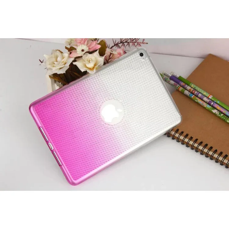

For ipad air 2 diamond pattern tpu soft back case,gradual change color tpu full protective cover for ipad Air2 iPadair2 Shell
