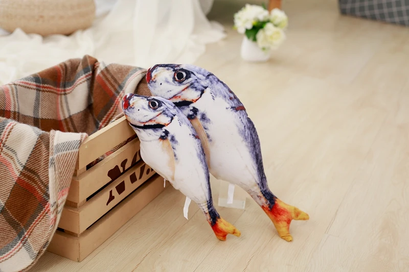 BABIQU 1 шт. 20/30 см Моделирование соленая рыба реалистичные животных милые плюшевые игрушки мягкие кукла для маленьких детей прекрасный Kawaii