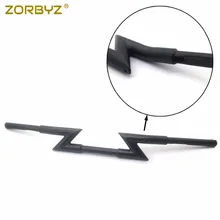 ZORBYZ 25 мм черный руль мотоцикла Drag Z бар для Harley Honda Suzuki Triumph