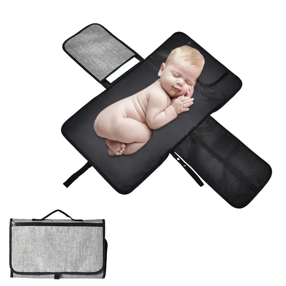 

Waterproof Portable Baby Diaper Changing Pad Changing Mommy Bag Multifunctional Diaper Changing Platform Hanging on Stroller