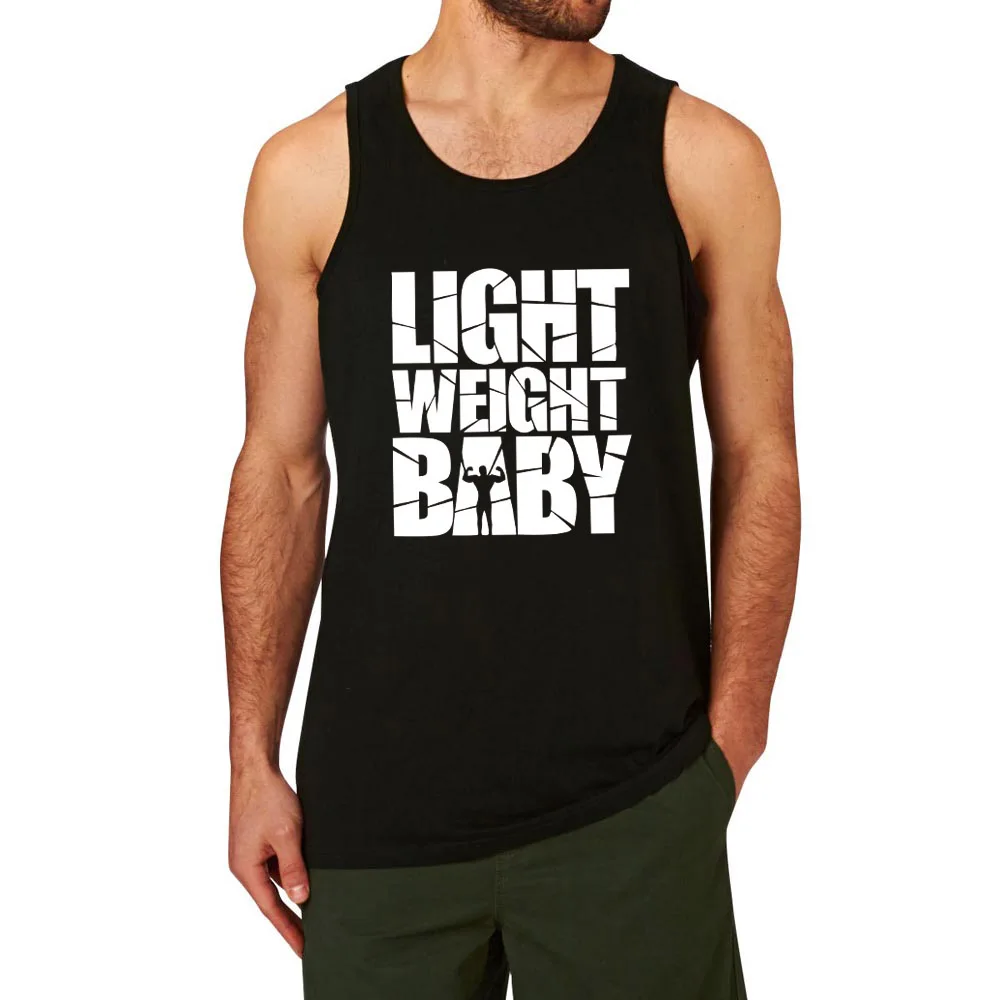 Mens Light Weight Baby Muscle Workout Fitness Tank Tops menin Tank