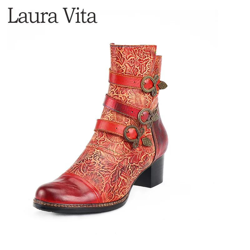 laura vita ankle boots
