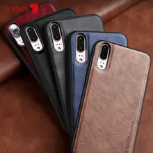 Роскошный кожаный чехол X-Level для huawei P20 Pro P20, мягкая защитная задняя крышка для huawei P30 P30 Pro, чехол для бизнеса