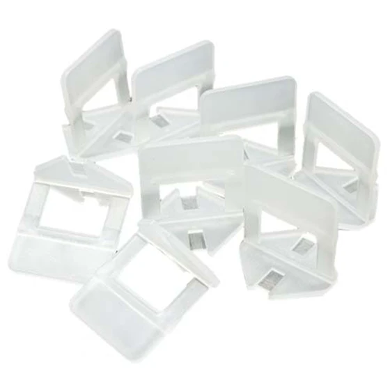 

Medium and Large Tile Leveling Spacer System Pliers Tool Flooring Wall Pattern:50 Clip - Reusable :Transparent