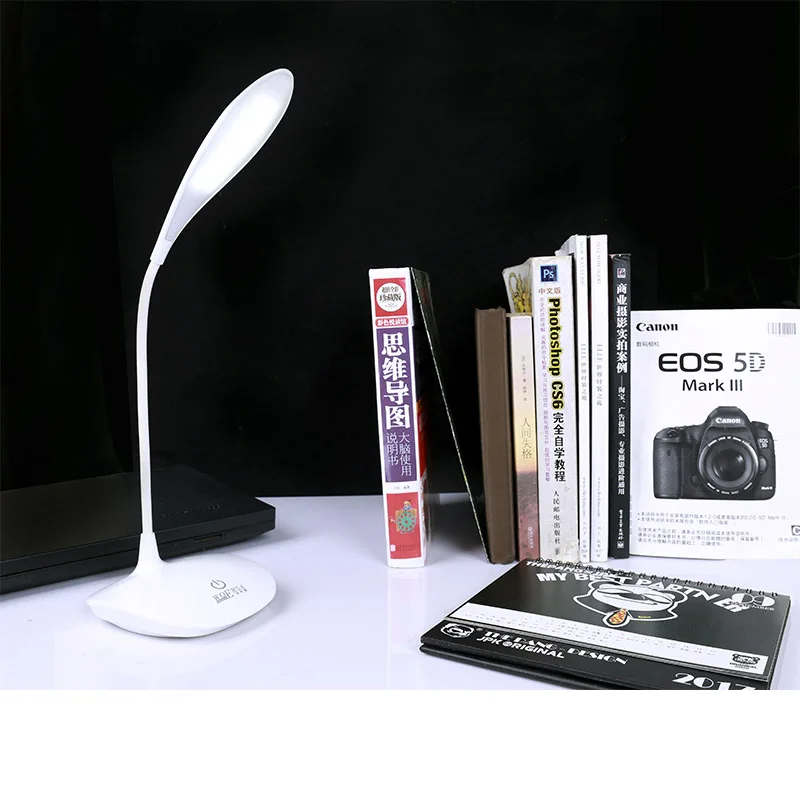 

3pcs AA Touch Sensor Dimmable Clamp Folding LED Desk Table Lamp Small clip lamp for Reading Study Bedroom Office