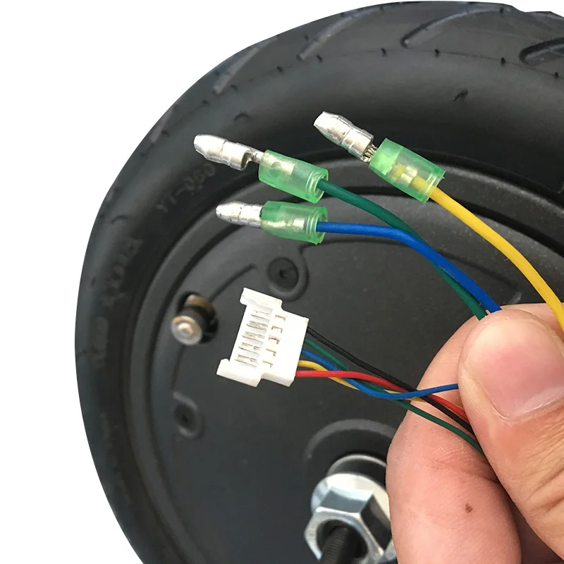  8.5inch Electric scooter Tire 1 wheel air tire tyre or solid tire 36V aluminium alloy hub high qual