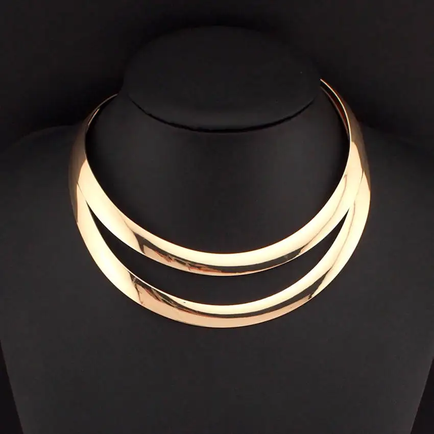 Ожерелье чокер MANILAI CE2418 яркий модный аксессуар из сплава массивное ювелирное