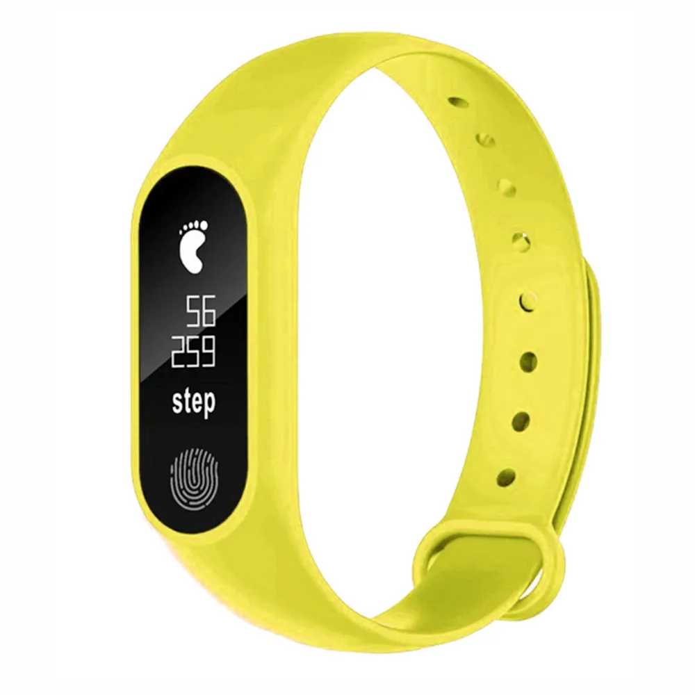 Умные часы многоцветные прочные для Amazfit Bip M2 спортивный Шагомер умный Браслет Пульс Bluetooth V4.0 для Fitbit часов
