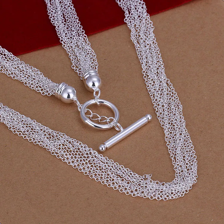 

T023 Fashion Metal Necklace Baby Teetining Necklace