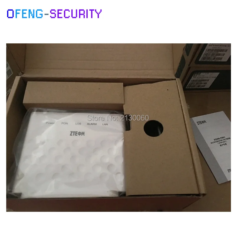 

ZTE GPON Terminal ONT ZXA10 F601 FTTH GPON ONT ONU Modem with 1 GE Ethernet Port