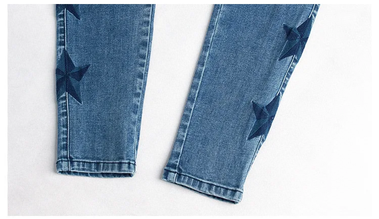 Logami Зауженные джинсы для Для женщин Тощий Звезда Джинсы для женщин женщина карандаш Повседневное джинсовые штаны Новое поступление 2018