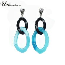 Brand Real Trendy Long Earrings Jewelry Drop For Women Love Earings Fashion Brincos Pendientes Mujer Moda