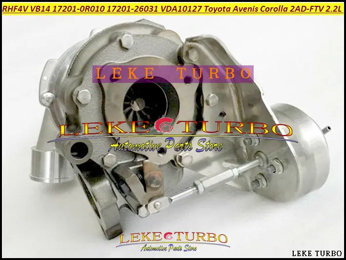 RHF4V VB14 17201-0R010 17201-26031 VCA10127 Turbo  For TOYOTA Avenis Corolla 2005- 2AD-FTV 2.2L D-4D (2)