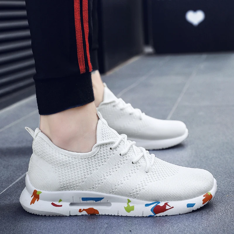 

2018 New Men's Casual Shoes Fashion Comfortable Men Casual Shoes Shoes Spring Breathable Outside Male Walking Casual Shoes 5