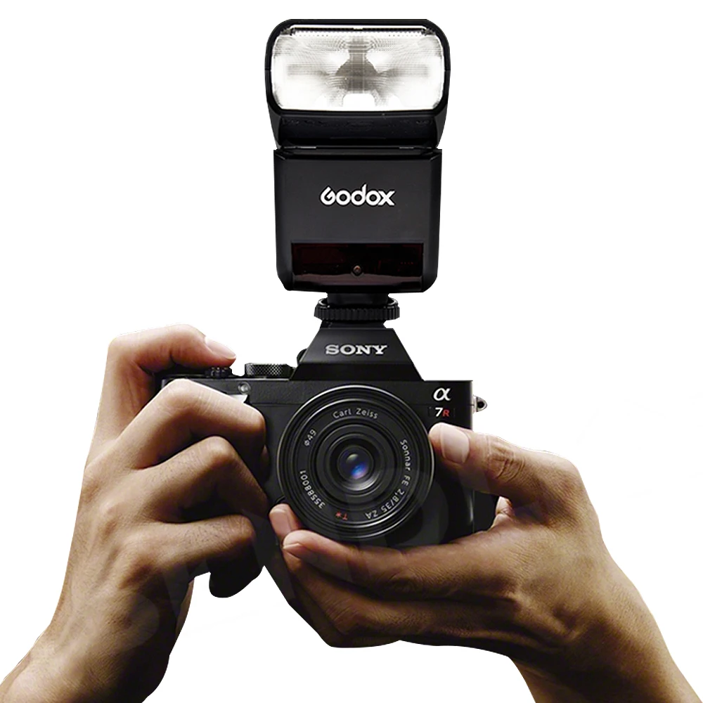Мини вспышка Godox Speedlite TT350S TTL HSS GN36 + трансмиттер для Sony беззеркальная зеркальная