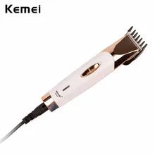 Rechargeable Stainless Steel Blade Coldless Shaver Razor Beard Body Hair Clipper Cutting Trimmer Haircut Machine with 3 Combs