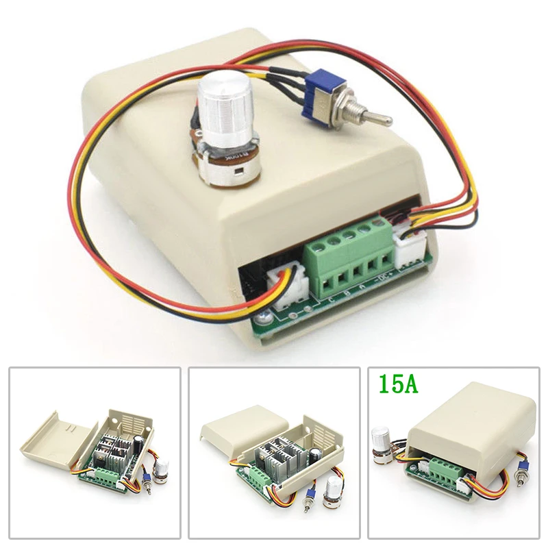 Трехфазный бесщеточный регулятор скорости двигателя DC 5 V-24 V CW CCW Реверсивный переключатель