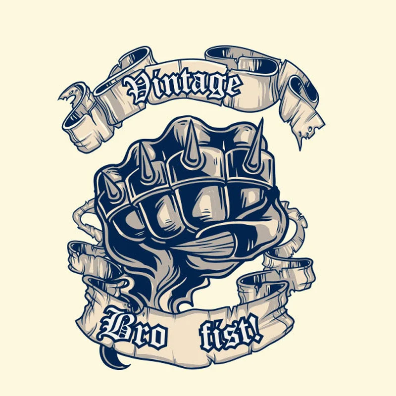 

Biker Motorcycle Fist Ironing Stickers DIY Iron on Patches Iron-on Transfers for Clothing Heat Print PVC Appliques Badge Stripes