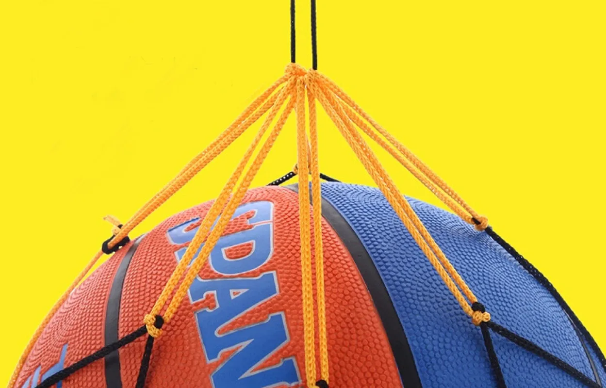 Нейлоновая сумка-сетка для переноски мяча сетка Волейбол Баскетбол Футбол для футбольного мяча Баскетбол волейбол Футбол или любые Мячи Z0619