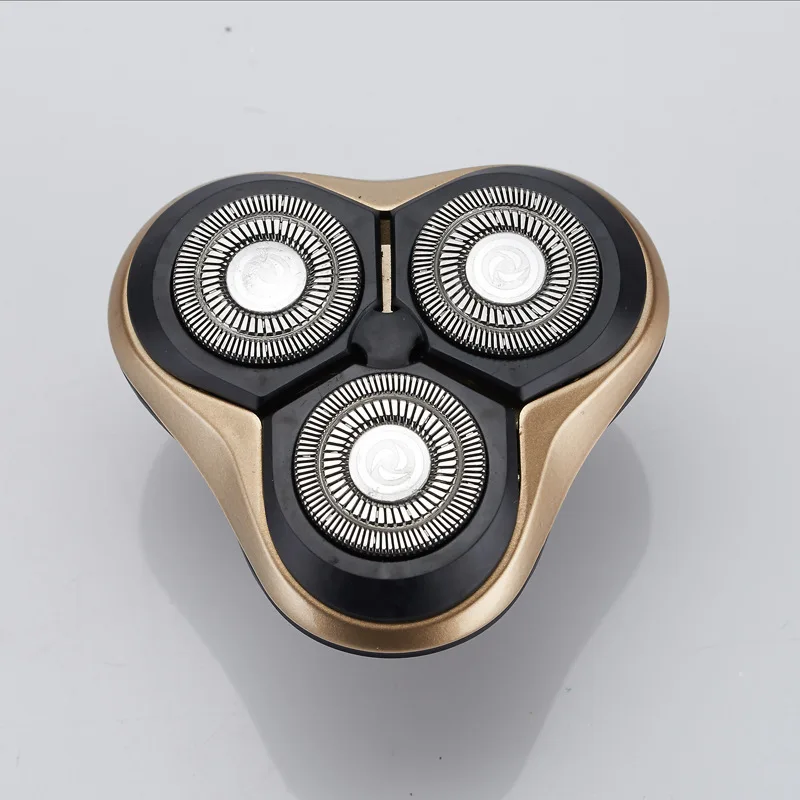 Men Electric Shaver Replacement Shaver Head 3 Heads Waterproof Spare