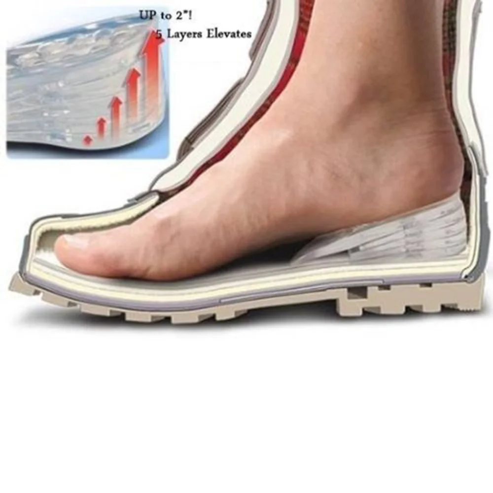 Высококачественные силиконовые стельки для обуви, подтяжки пятки, регулируемые опоры, стельки, гелевая подкладка для мужчин и женщин