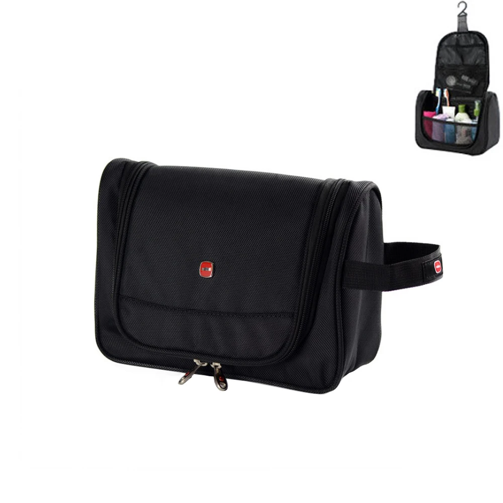 أزياء المحمولة أكسفورد القماش للماء السفر حقيبة مستحضرات التجميل ، قلادة المنظم مستحضرات التجميل حقيبة ، الرجال النساء ماكياج حمام أكياس