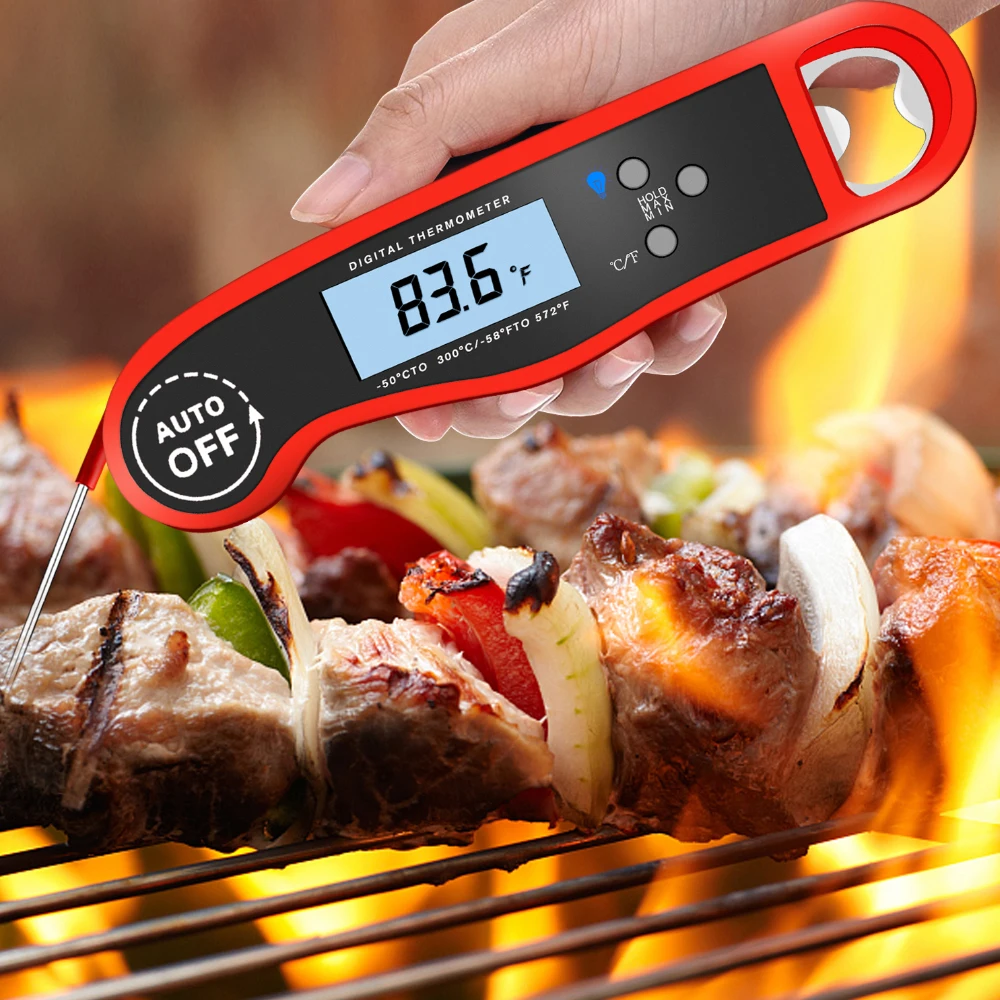 

Instant Read Digital Food Meat Thermometer Kitchen Cooking Meat bbq Probe for Barbecue Wireless Thermometer Temperature