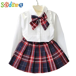 Sodawn-M-dchen-Kleidung-Sets-Stil-Mode-M-dchen-Kleid-Set-Wei-es-Hemd-Top-Plaid.jpg_640x640