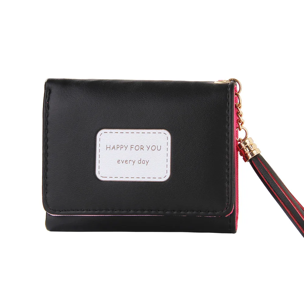 Для женщин кошелек портмоне держателей карт сумки кожаные кошельки из натуральной Для женщин Роскошные брендовые кошельки звезда Кошелек