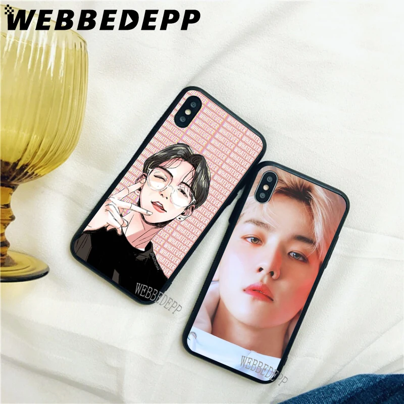 WEBBEDEPP BAEKHYUN EXO мягкий чехол для iPhone 5 5S 6 6S 7 8 Plus X XS 11 Pro Чехол MAX XR|Бамперы| |
