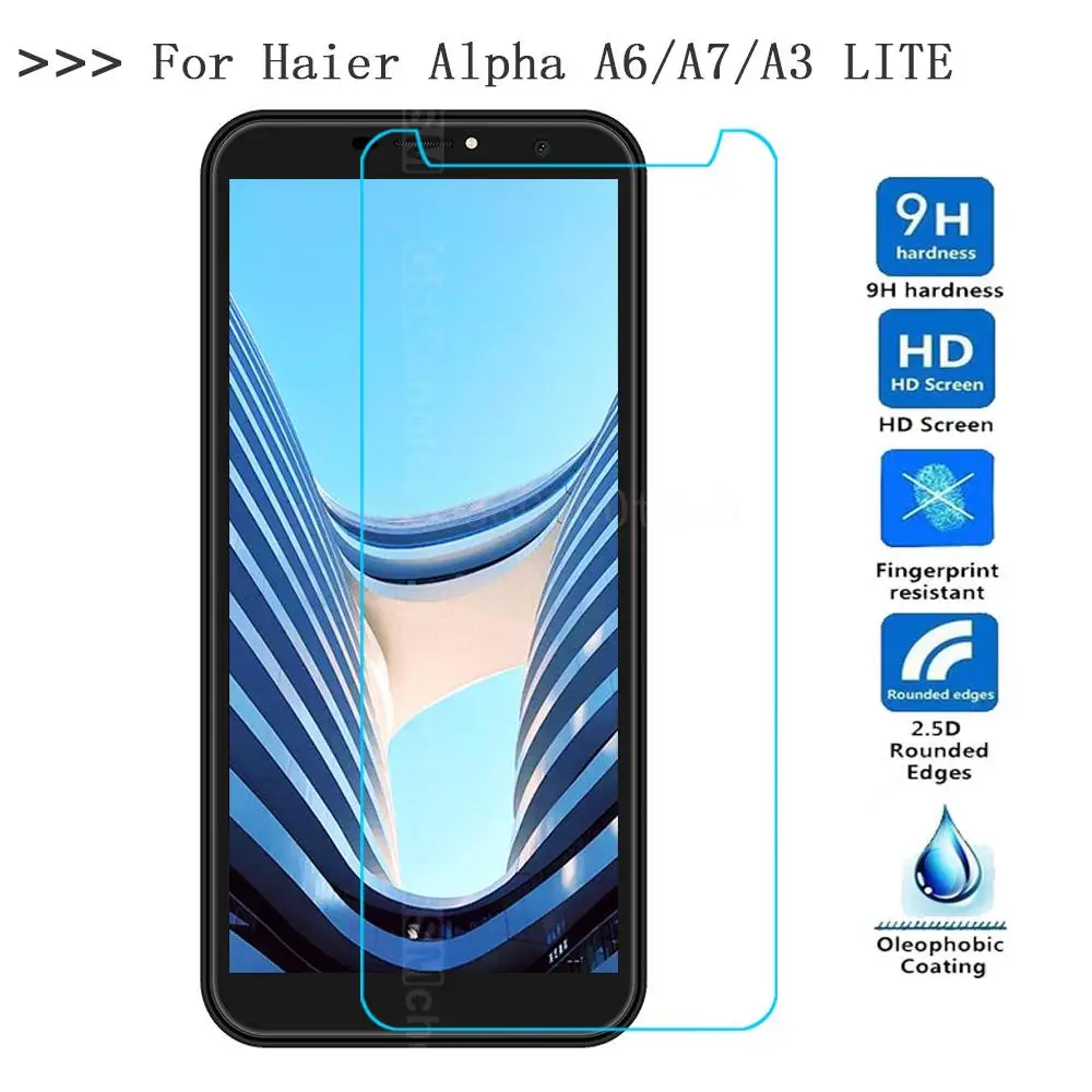 Закаленное стекло для Haier Alpha A7 A3 A6 защита экрана защитная пленка LITE
