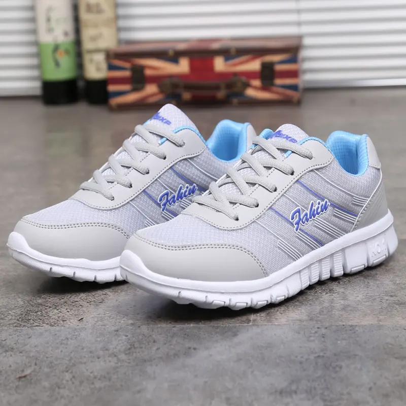 

Women Shoes 2018 Fashion Sneakers Women Shoes tenis feminino Comfortable Air Mesh Laceup Women Casual Sneakers chaussures femme