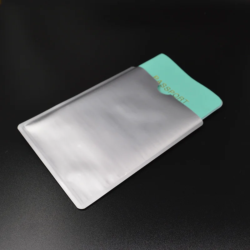 Aluminum Anti Rfid Blocking Passport Cover New Rfid Passport Holder