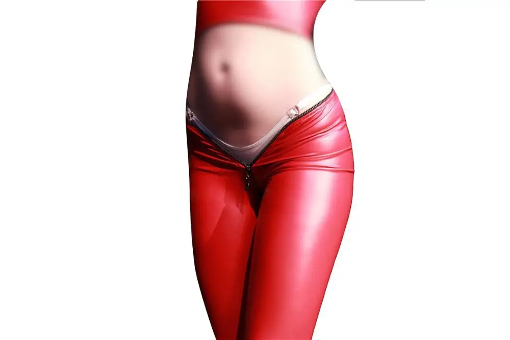 Lazutom женский синтетический латекс брюки-карандаш брюки с низкой талией молния мотня Леггинсы Брюки обтягивающие штаны клубная сценическая одежда